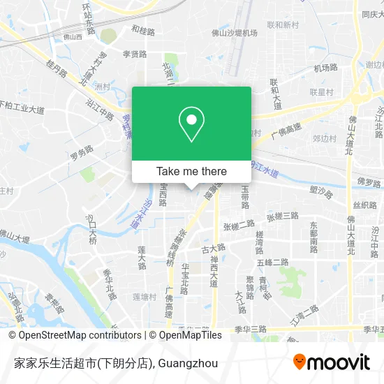 家家乐生活超市(下朗分店) map