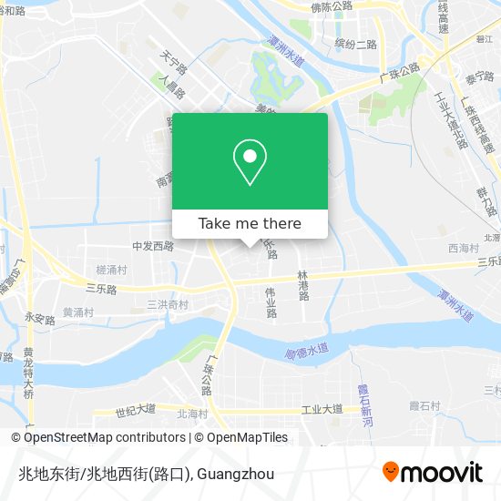 兆地东街/兆地西街(路口) map