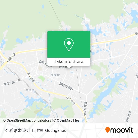 金粉形象设计工作室 map
