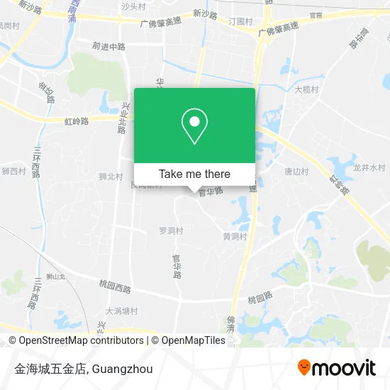 金海城五金店 map