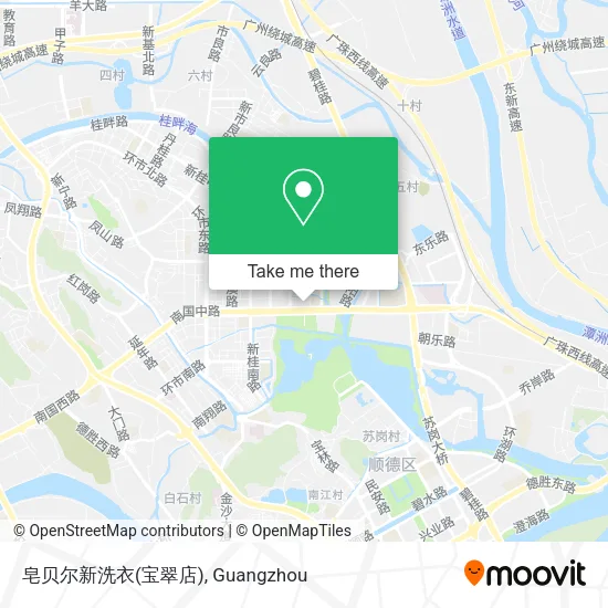 皂贝尔新洗衣(宝翠店) map