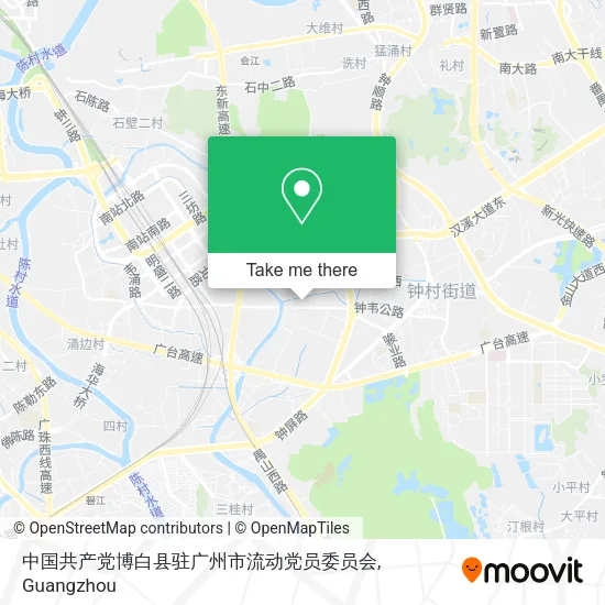 中国共产党博白县驻广州市流动党员委员会 map