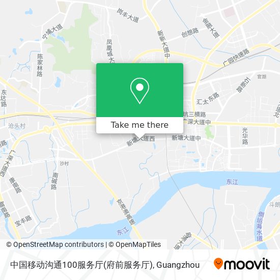 中国移动沟通100服务厅(府前服务厅) map