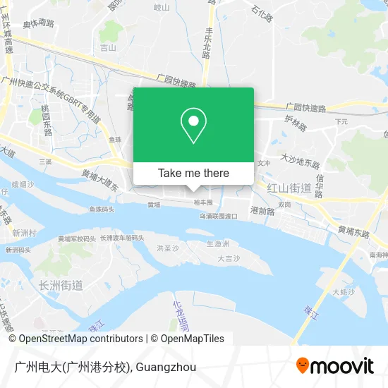 广州电大(广州港分校) map