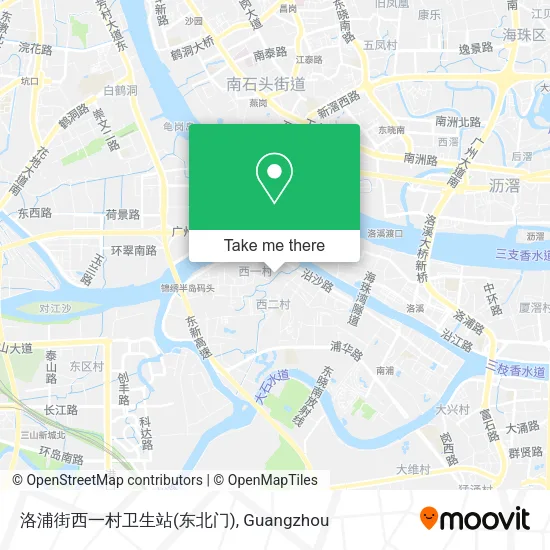 洛浦街西一村卫生站(东北门) map