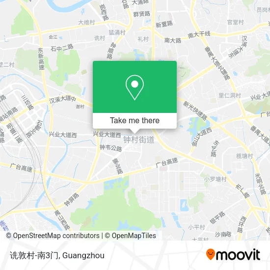 诜敦村-南3门 map