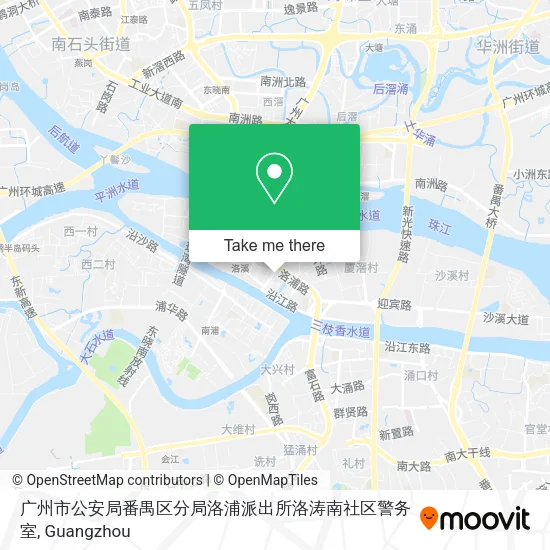 广州市公安局番禺区分局洛浦派出所洛涛南社区警务室 map