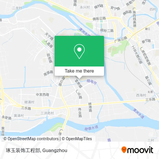 琢玉装饰工程部 map