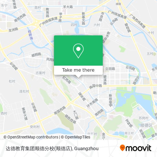 达德教育集团顺德分校(顺德店) map