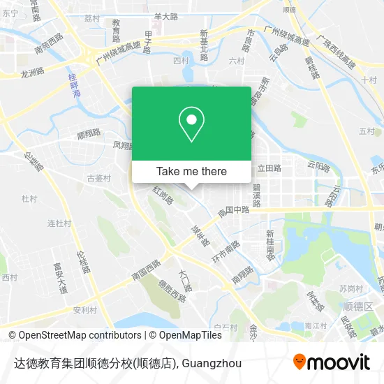 达德教育集团顺德分校(顺德店) map
