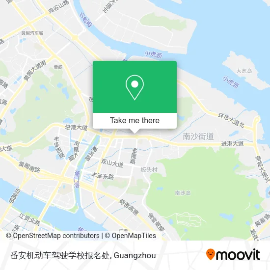 番安机动车驾驶学校报名处 map