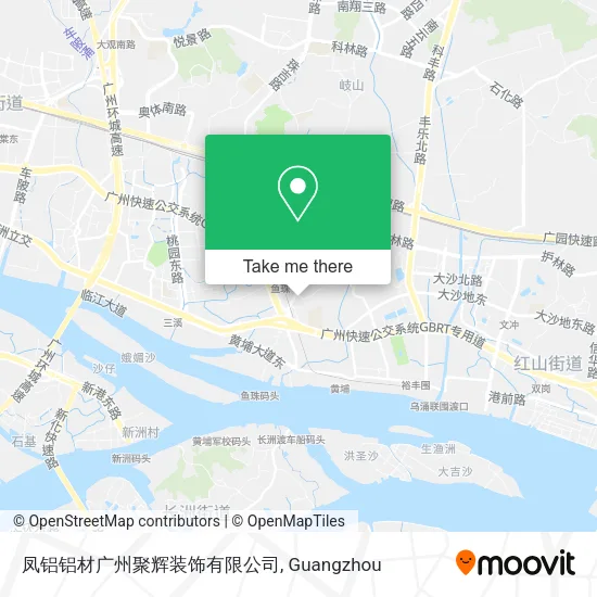 凤铝铝材广州聚辉装饰有限公司 map