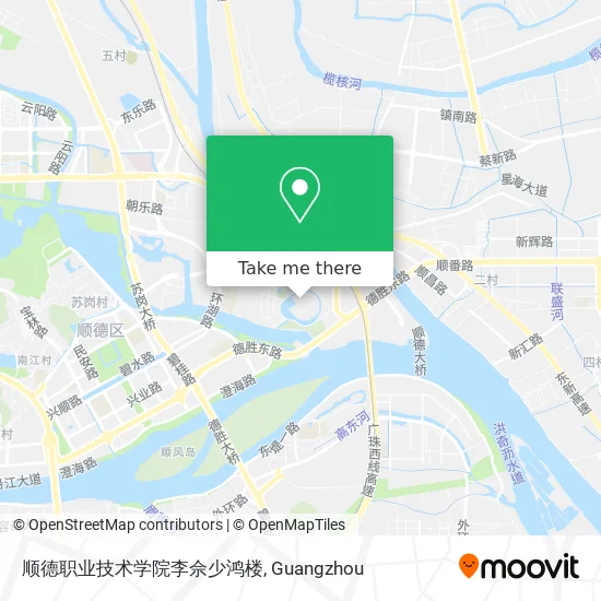 顺德职业技术学院李佘少鸿楼 map