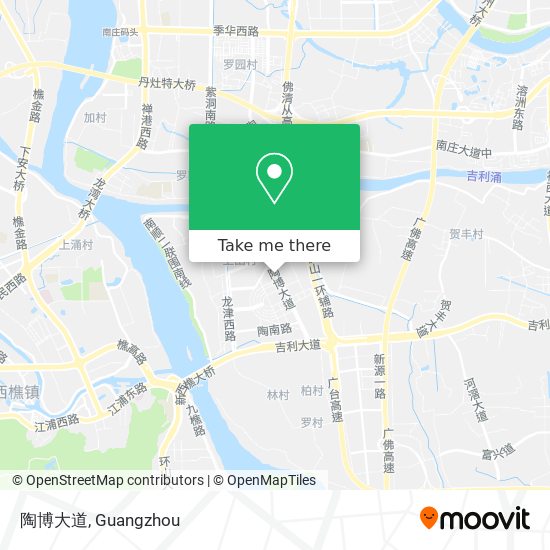 陶博大道 map