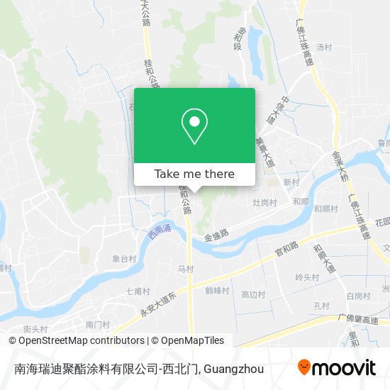 南海瑞迪聚酯涂料有限公司-西北门 map