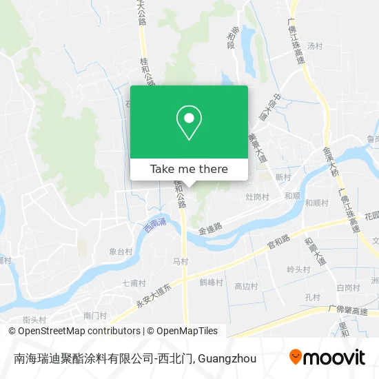 南海瑞迪聚酯涂料有限公司-西北门 map
