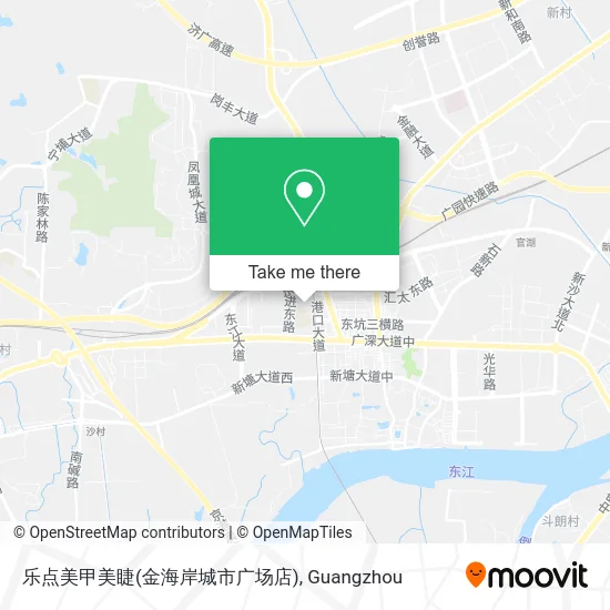 乐点美甲美睫(金海岸城市广场店) map