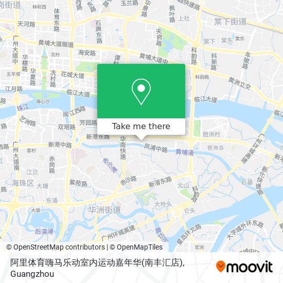 阿里体育嗨马乐动室内运动嘉年华(南丰汇店) map