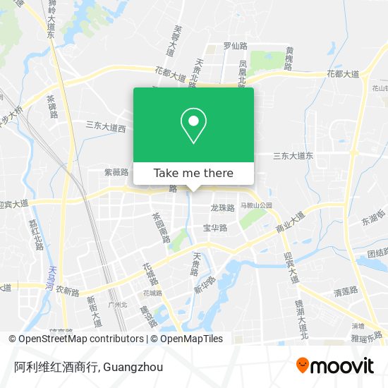 阿利维红酒商行 map