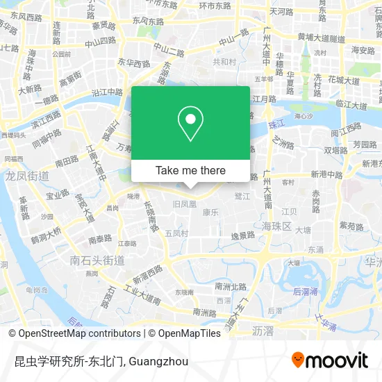昆虫学研究所-东北门 map