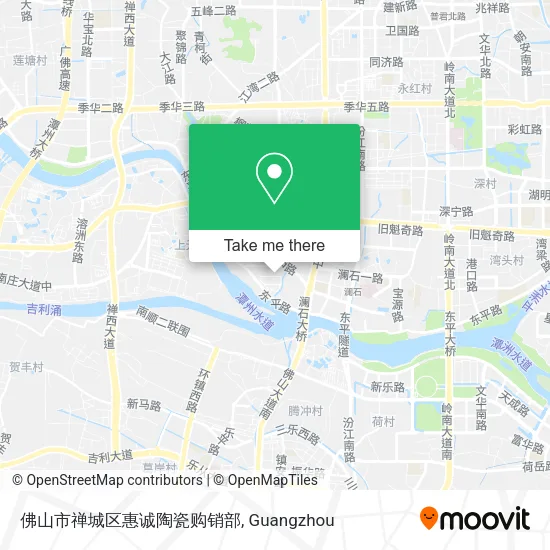 佛山市禅城区惠诚陶瓷购销部 map