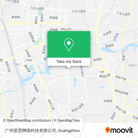 广州君思网络科技有限公司 map