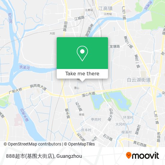 888超市(基围大街店) map