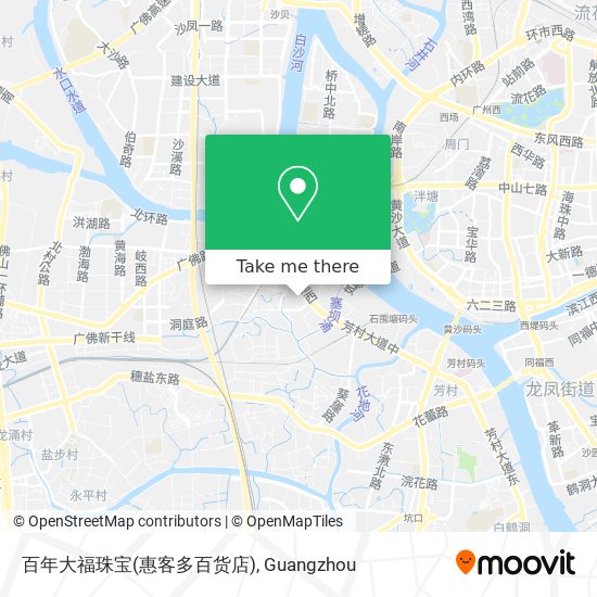 百年大福珠宝(惠客多百货店) map
