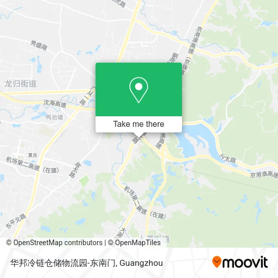 华邦冷链仓储物流园-东南门 map
