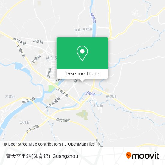 普天充电站(体育馆) map