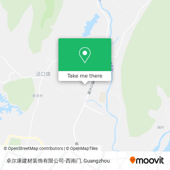 卓尔康建材装饰有限公司-西南门 map