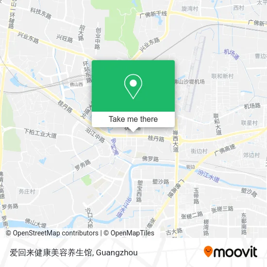 爱回来健康美容养生馆 map