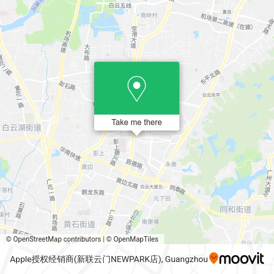 Apple授权经销商(新联云门NEWPARK店) map