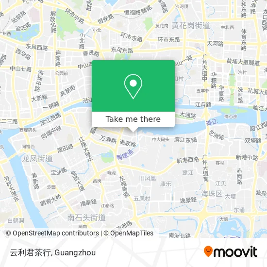 云利君茶行 map
