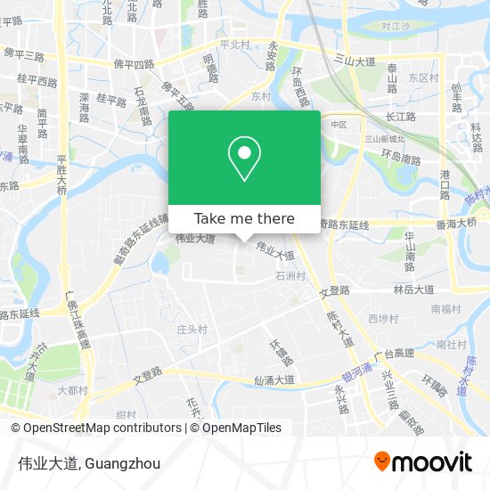 伟业大道 map
