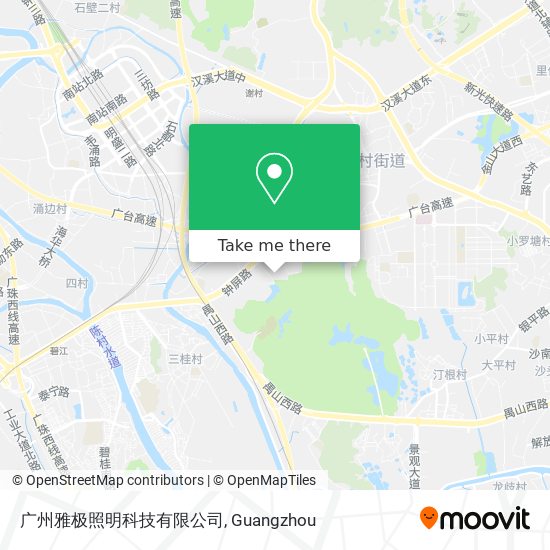 广州雅极照明科技有限公司 map