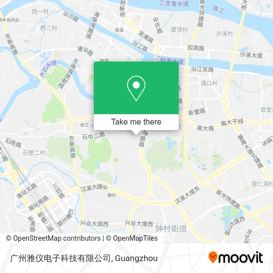 广州雅仪电子科技有限公司 map