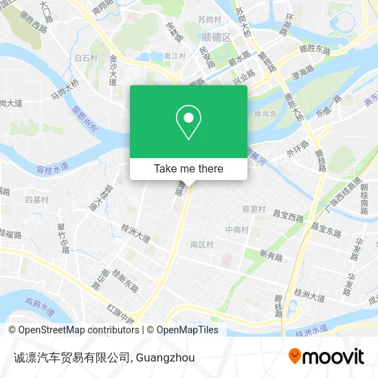诚凛汽车贸易有限公司 map