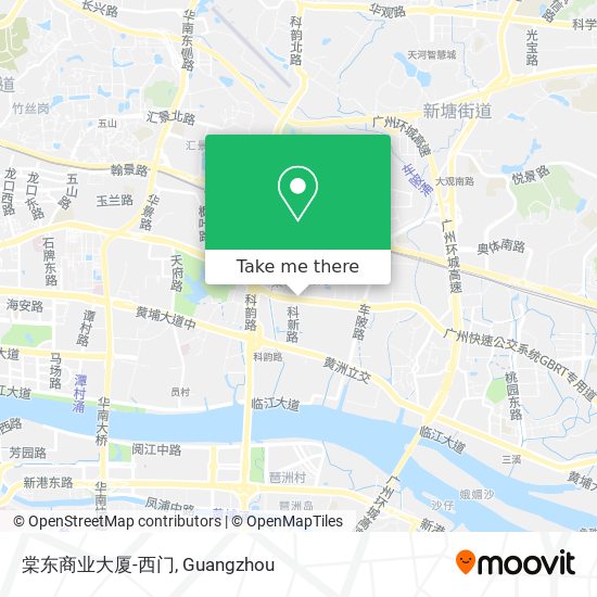 棠东商业大厦-西门 map