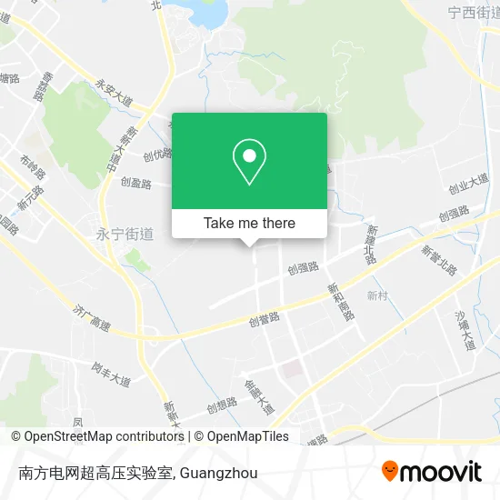 南方电网超高压实验室 map