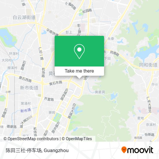 陈田三社-停车场 map