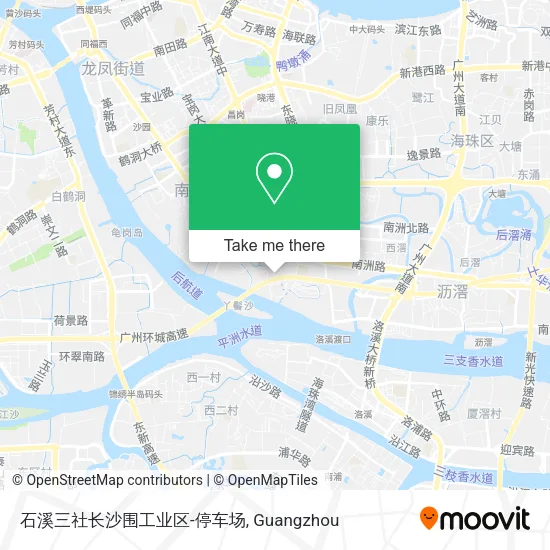石溪三社长沙围工业区-停车场 map