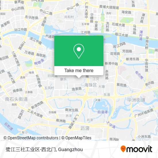鹭江三社工业区-西北门 map