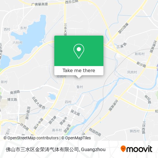 佛山市三水区金荣涛气体有限公司 map