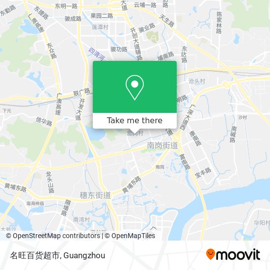 名旺百货超市 map