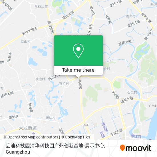启迪科技园清华科技园广州创新基地-展示中心 map