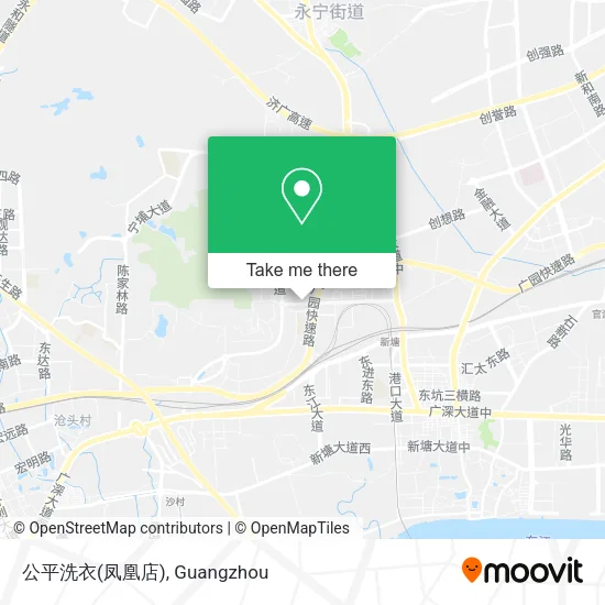 公平洗衣(凤凰店) map