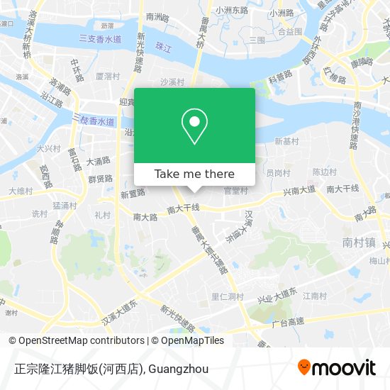 正宗隆江猪脚饭(河西店) map