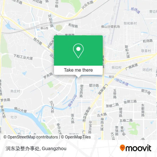 润东染整办事处 map
