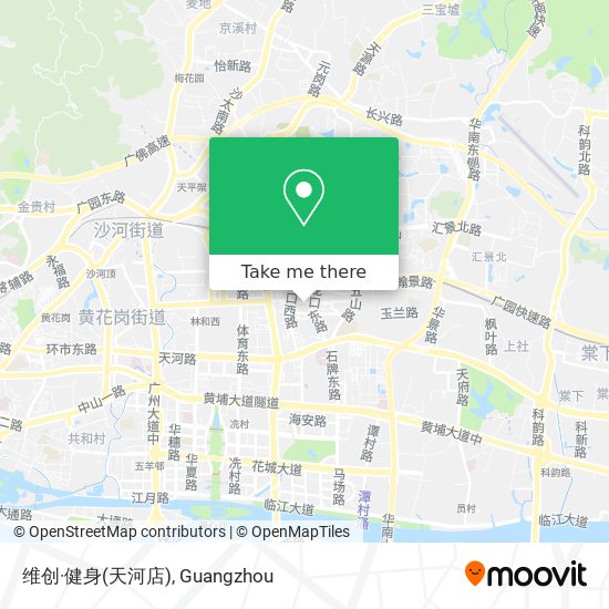 维创·健身(天河店) map